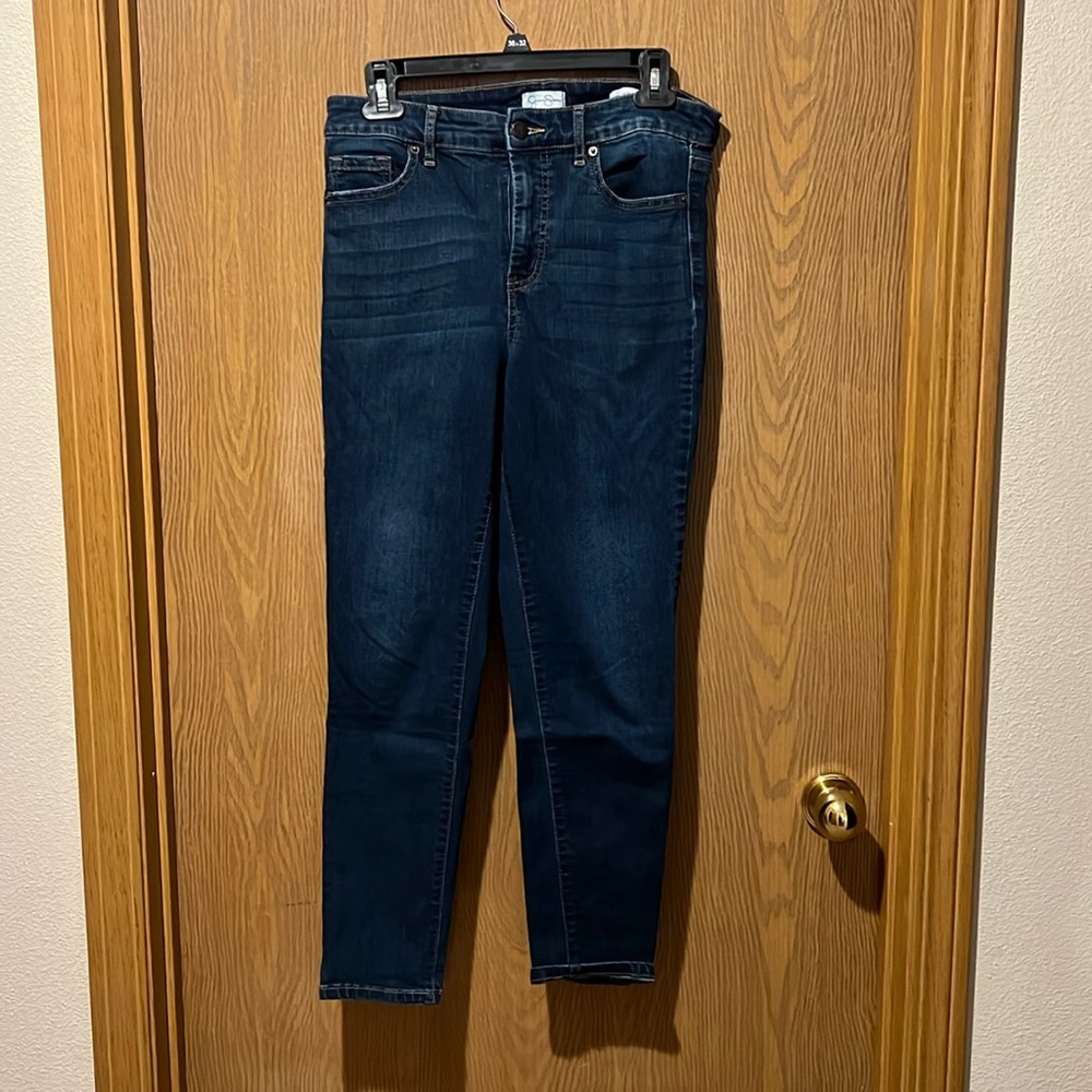 Jessica Simpson High Rise Skinny Ankle size 8